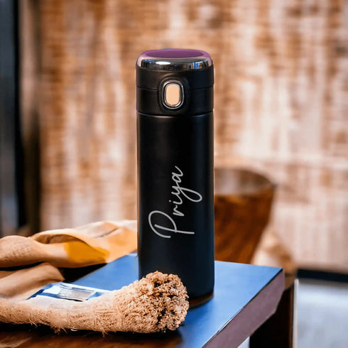 Customized Mini Temperature Bottle With Vaccum Cup